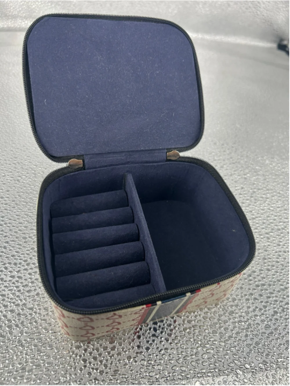 brighton jewelry case White Red